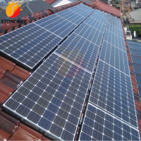 Pitched Tile Roof Solar Mounting